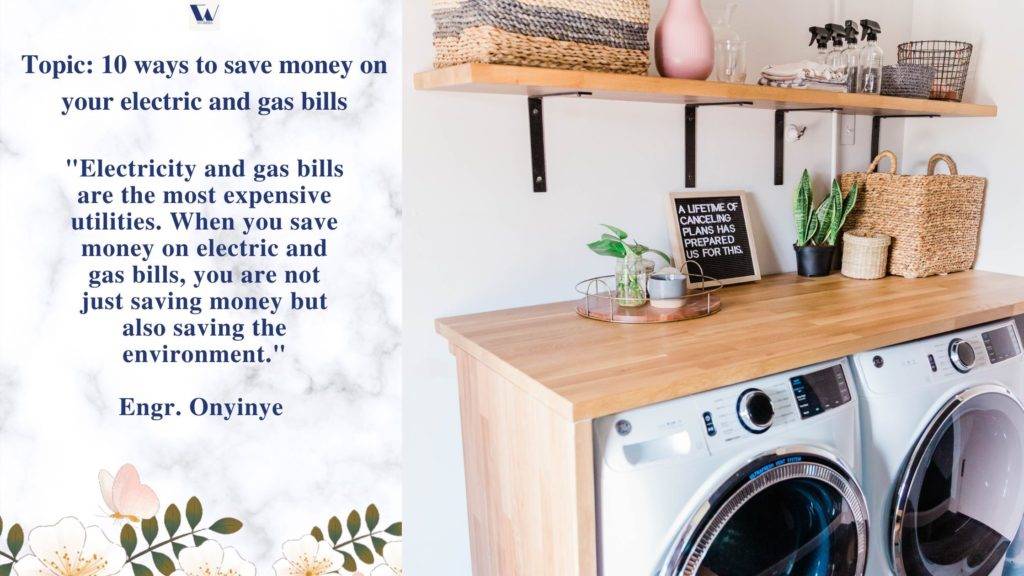 how to save money on electric and gas bills2